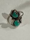 Twice The Turquoise Handmade Turquoise Sterling Silver Ring