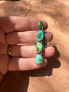 Handmade Sonoran Turquoise And Sterling Silver Adjustable Ring