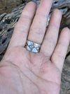 Navajo Sterling Silver Bumblebee Jumbo Ring Sz 8.5