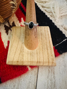  Navajo Sterling Silver & Black Onyx Ring