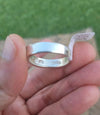 Navajo Sterling Silver & Multi Stone Inlay Band Ring Size 12.5