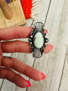 Navajo Sterling Silver & Palomino Turquoise Ring Size 7