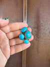 Handmade Turquoise & Sterling Silver Adjustable Crescent Ring