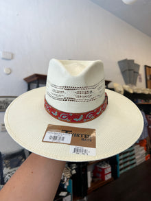  Paisley Band Flat Brim hat