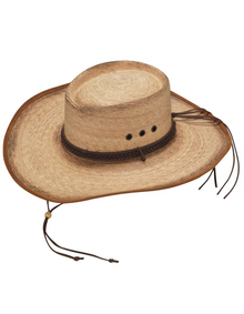  Alamo Hats® Gambler Palm Straw Hat