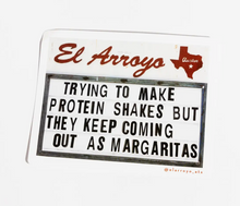  Protein Shakes Sticker