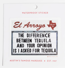  Tequila Opinion Sticker