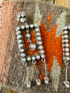 Handmade Pearl And Sterling Silver Dangle Earrings