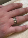 Sterling Silver Tribal Ring Size 9.5