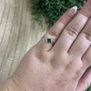 The Mini Navajo Malachite & Sterling Silver Single Stone Ring