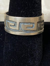 Sterling Silver Tribal Ring Size 10.25